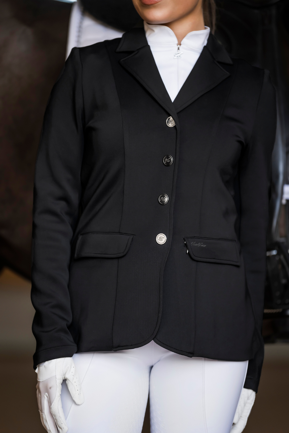 Wellington Black Show Jacket