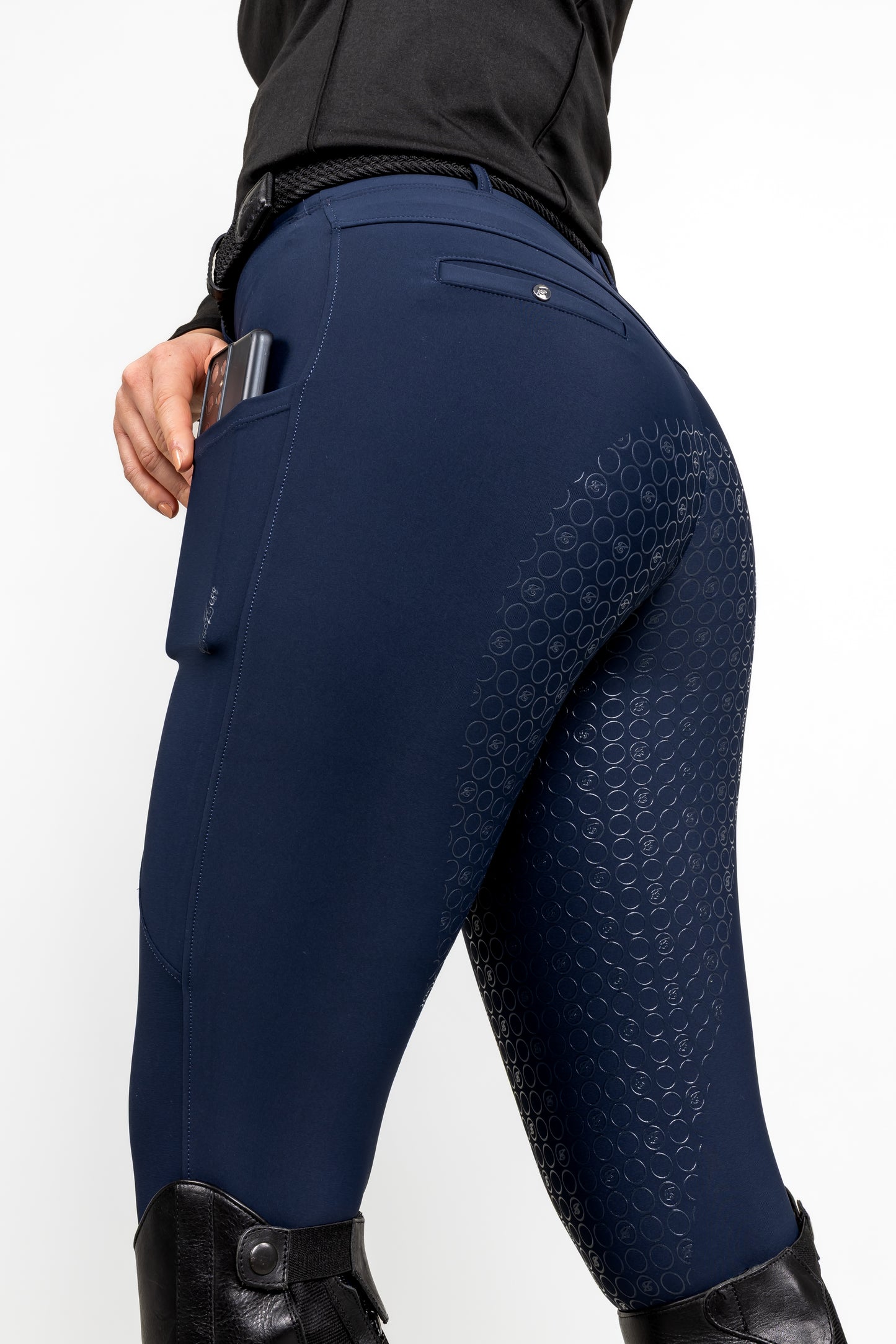 London Navy Hybrid Leggings