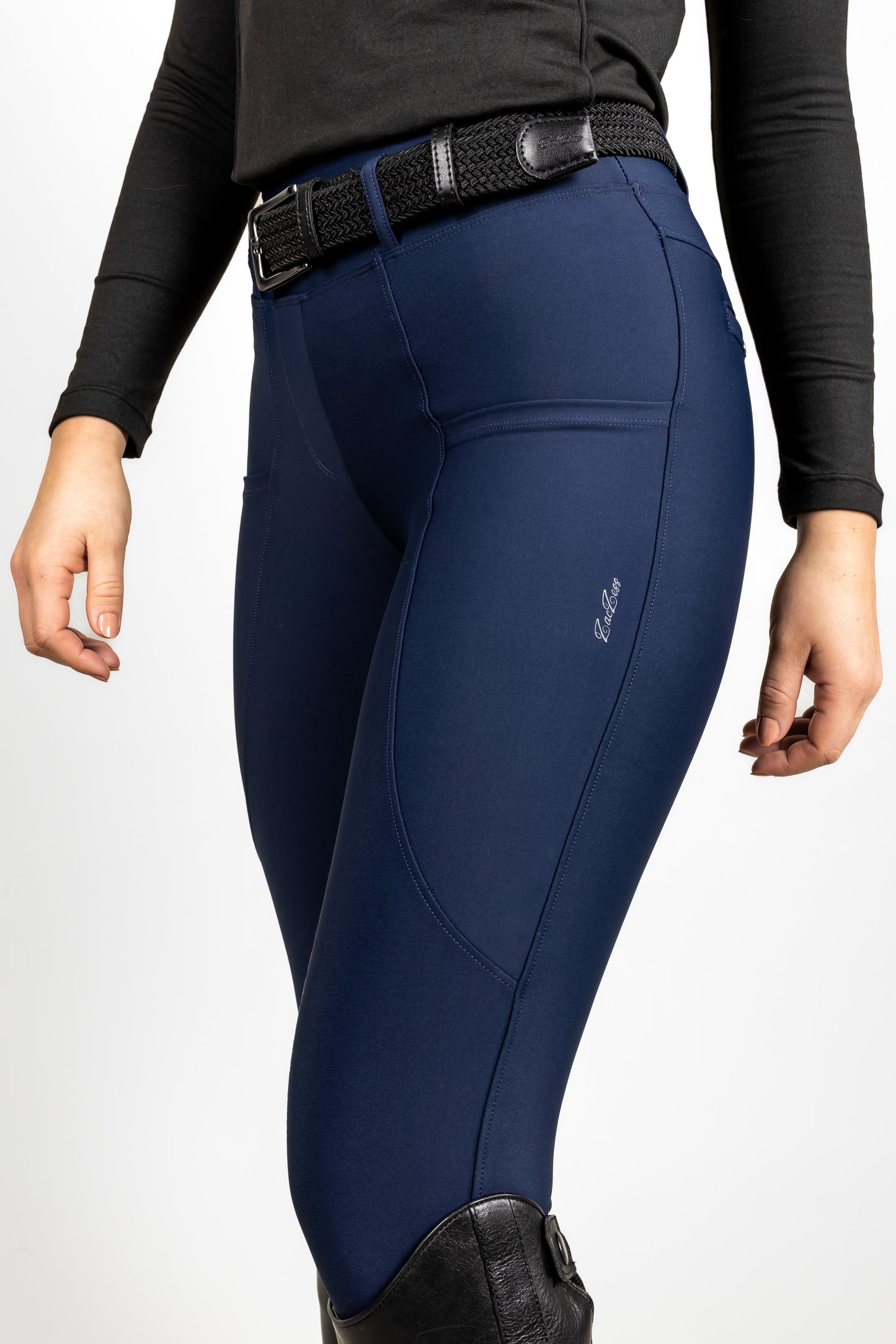 London Navy Hybrid Leggings