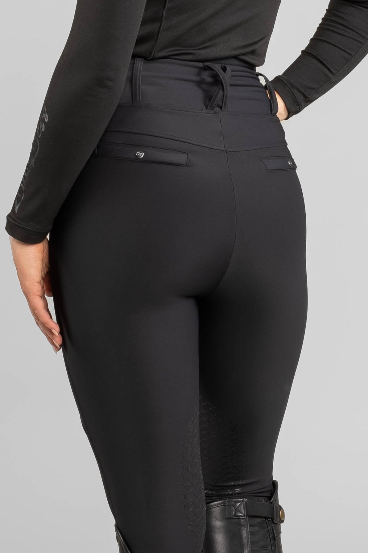 London Black Hybrid Leggings