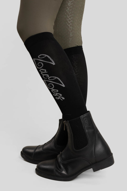 Lyon Black Riding Socks